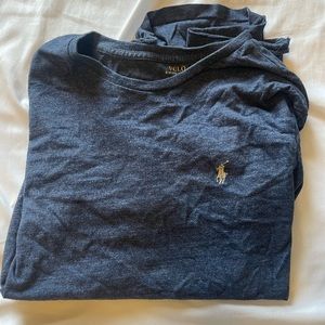 Blue polo t-shirt